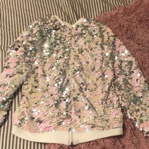 Target Flip Sequin Jacket